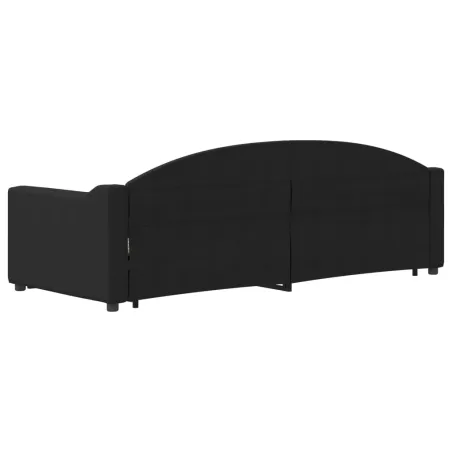 Lit de jour avec gigogne sans matelas 80x200 cm