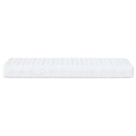 Lit de jour avec matelas jaune 80x200 cm velours