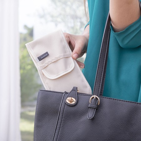 Ensemble de Pinceaux de Maquillage en Bois avec Trousse Miset InnovaGo