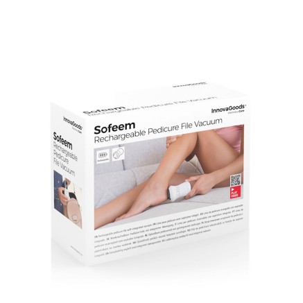 Rechargeable Pedicure File with Integrated Vacuum Sofeem InnovaGoods 2