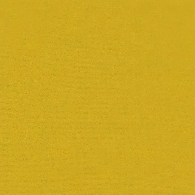 Lit de jour avec lit gigogne et matelas jaune 80x200 cm velours