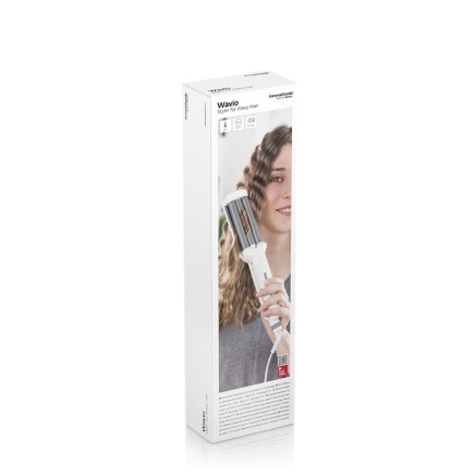 Ceramic Hair Iron for Creating Waves Wavio InnovaGoods 55 W 2