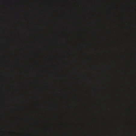 Lit de jour avec lit gigogne et matelas noir 100x200 cm velours