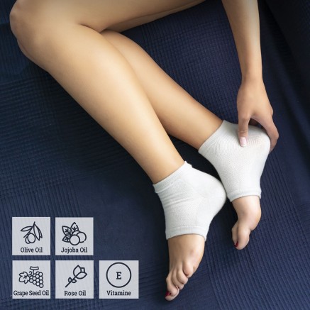 Calzini Idratanti con Cuscinetti in Gel e Oli Naturali Relocks InnovaG