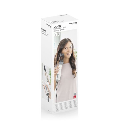 3-in-1 droog-, stijl- en krulborstel Dryple InnovaGoods 550 W 2