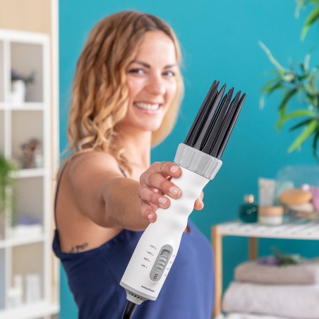 Spazzola Asciugacapelli, Modellante e Arricciacapelli 3 in 1 Dryple In