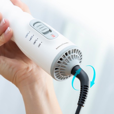 Cepillo Secador, Moldeador y Rizador de Pelo 3 en 1 Dryple InnovaGoods