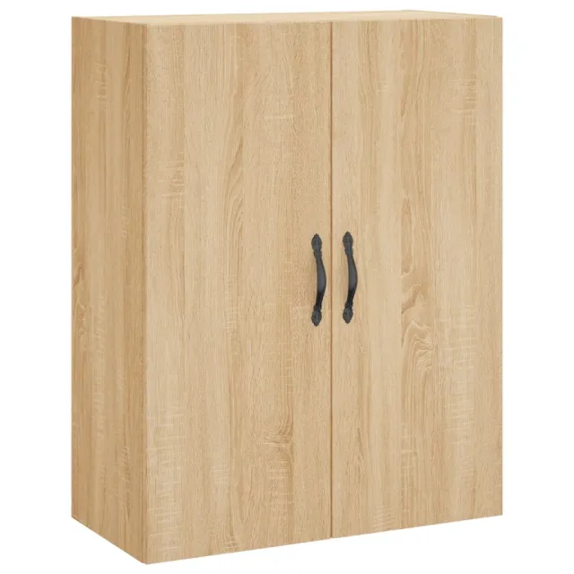 Armoires murales 2 pcs chêne sonoma bois d'ingénierie