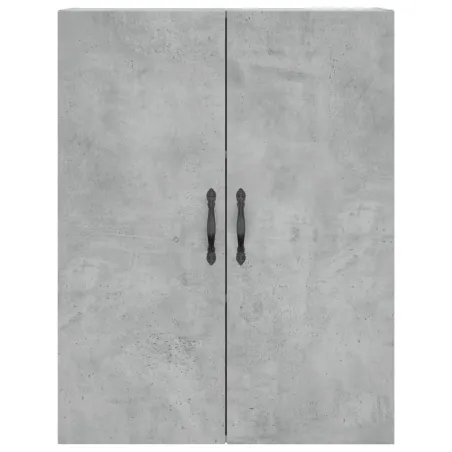 Armoires murales 2 pcs gris béton bois d'ingénierie