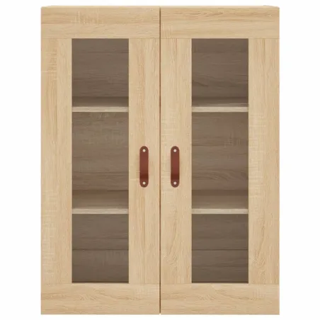 Armoires murales 2 pcs chêne sonoma bois d'ingénierie