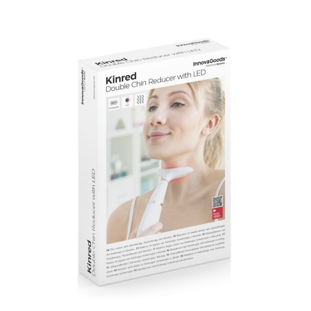 Dubbele kinverkleiner met lichttherapie, warmtetherapie en trillingen