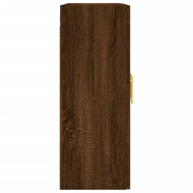 Armoires murales 2 pcs chêne marron bois d'ingénierie