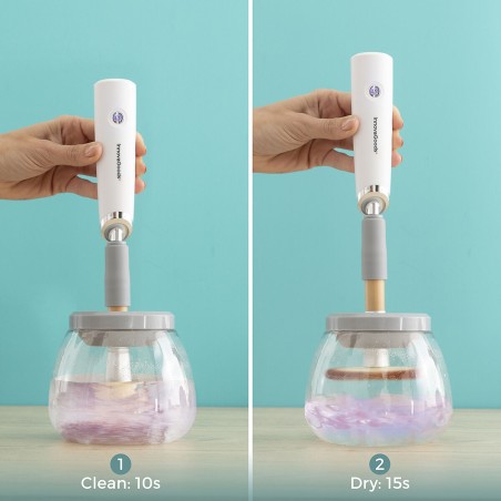 Limpiador y Secador Automático de Brochas de Maquillaje Maklin Innova