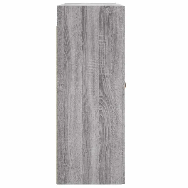 Armoires murales 2 pcs sonoma gris bois d'ingénierie