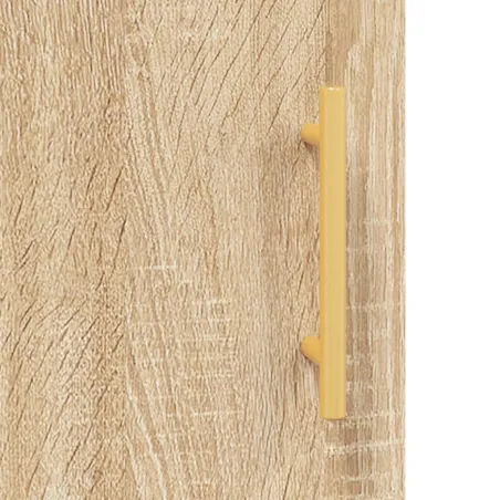 Armoires murales 2 pcs chêne sonoma bois d'ingénierie