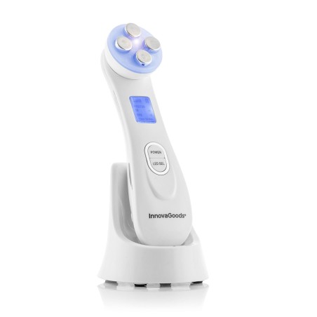 Gezichtsmassager met Radiofrequentie, Fototherapie en Elektrostimulati