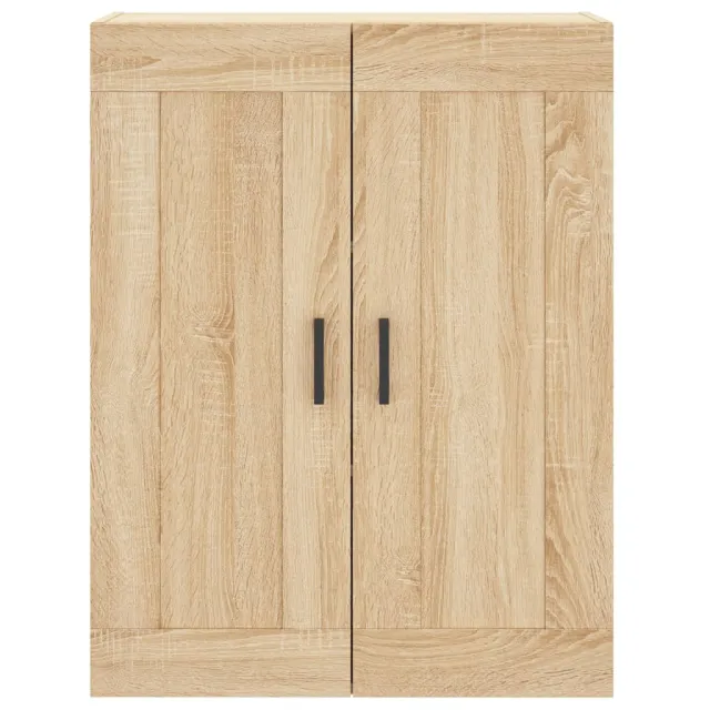 Armoires murales 2 pcs chêne sonoma bois d'ingénierie