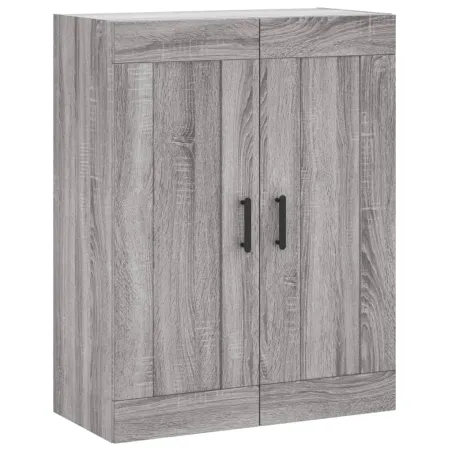Armoires murales 2 pcs sonoma gris bois d'ingénierie