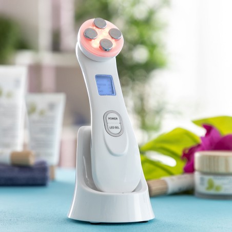 Gesichtsmassagegerät mit Radiofrequenz, Phototherapie und Elektrostim