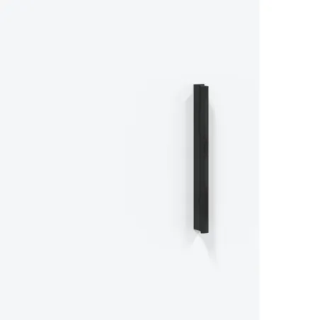 Armoires murales 2 pcs blanc bois d'ingénierie