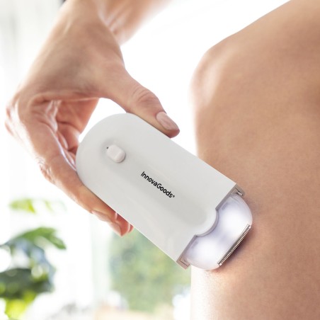 Oplaadbaar Mini-scheerapparaat met Ledlampje Epiluch InnovaGoods