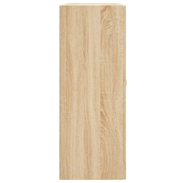 Armoires murales 2 pcs chêne sonoma bois d'ingénierie