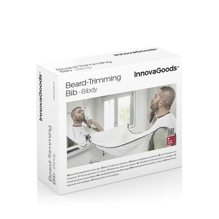 Babero Recogebarba con Ventosas Bibdy InnovaGoods 2