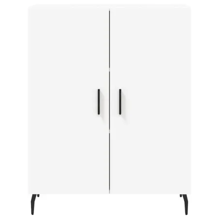 Buffet haut Blanc 69,5x34x180 cm Bois d'ingénierie