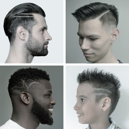Tondeuse à Cheveux Professionnelle Rechargeable avec Accessoires Trih