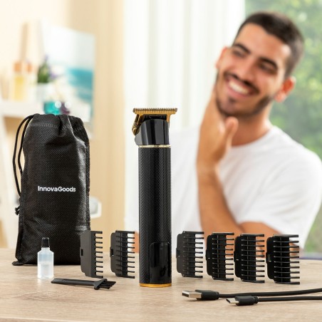 Tondeuse à Cheveux Professionnelle Rechargeable avec Accessoires Trih