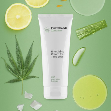 Energiegevende Crème voor Vermoeide Benen CBD Zencalm InnovaGoods 200
