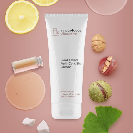 Crema Anticellulite Effetto Calore Kombucha Vibewarm InnovaGoods 200 m