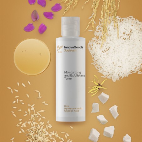 Moisturizing and Exfoliating Facial Toner Rice Joyfresh InnovaGoods 15