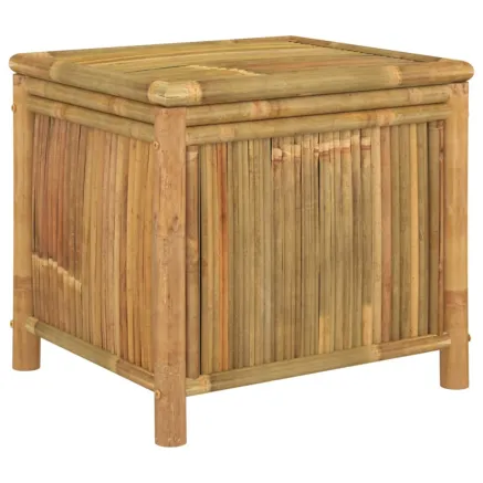 Boîte de rangement de jardin 60x52x55 cm Bambou 2