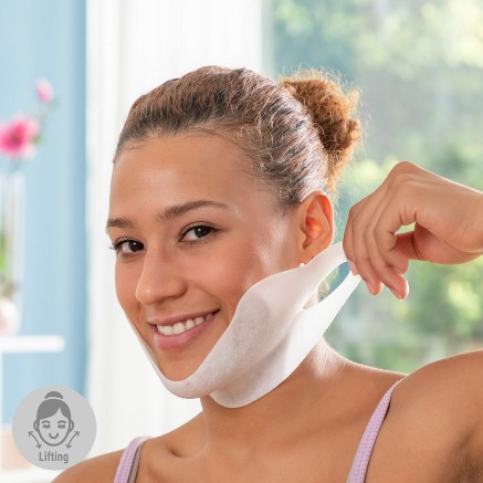 Masque Raffermissant pour Double Menton Redushine InnovaGoods 5 Unité