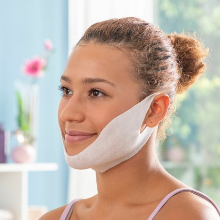 Masque Raffermissant pour Double Menton Redushine InnovaGoods 5 Unité