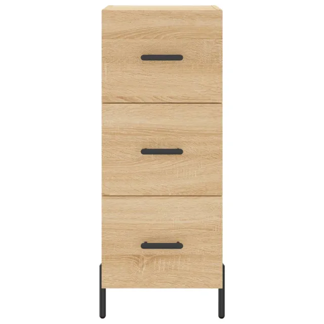 Buffet haut Chêne sonoma 34,5x34x180 cm Bois d'ingénierie