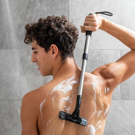 Rasoir pour le Corps avec Manche Extensible en Aluminium Extaver Innov