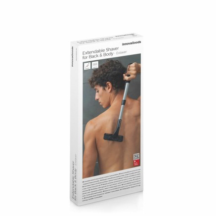 Body Shaver with Extendable Aluminum Handle Extaver InnovaGoods 2