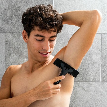 Afeitadora Corporal con Mango de Aluminio Extensible Extaver InnovaGoo