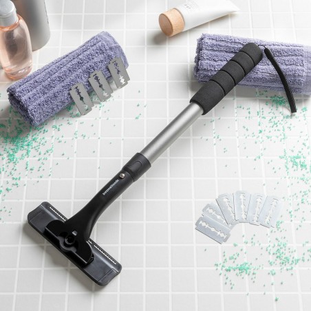 Afeitadora Corporal con Mango de Aluminio Extensible Extaver InnovaGoo