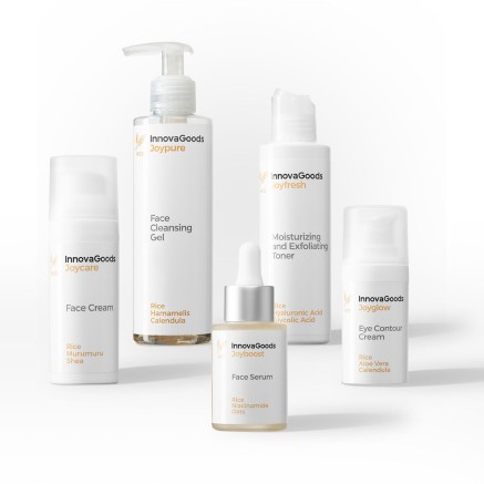 Pack de Rutina Facial Rice InnovaGoods 2