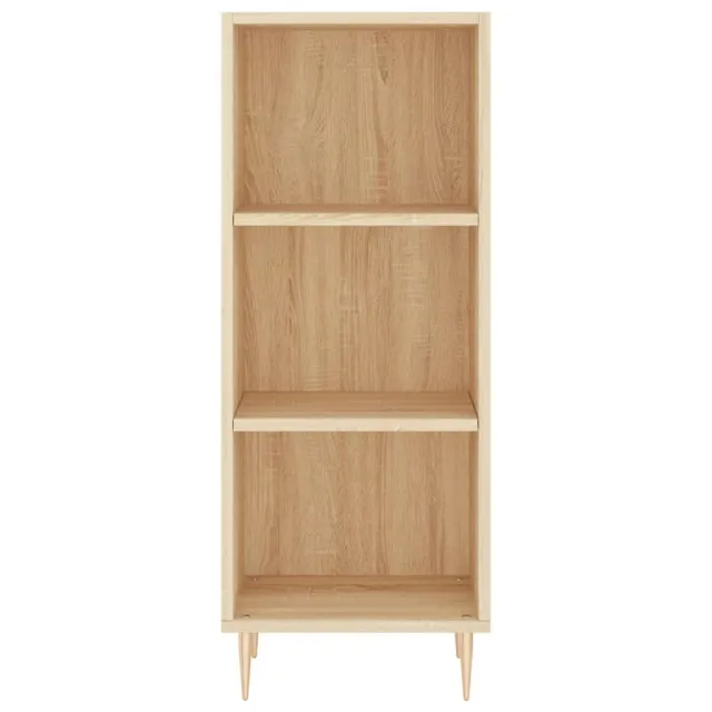 Buffet haut Chêne sonoma 34,5x34x180 cm Bois d'ingénierie