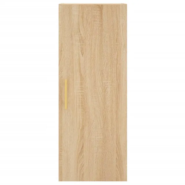 Buffet haut Chêne sonoma 34,5x34x180 cm Bois d'ingénierie