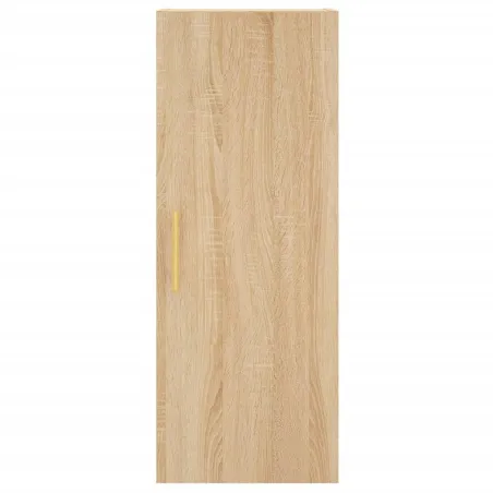 Buffet haut Chêne sonoma 34,5x34x180 cm Bois d'ingénierie