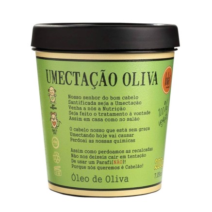 Olio per Capelli Lola Cosmetics 200 ml Olio d'Oliva