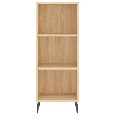 Buffet haut Chêne sonoma 34,5x34x180 cm Bois d'ingénierie