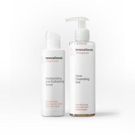 Pack Dúo de Limpieza Facial Kombucha InnovaGoods 2