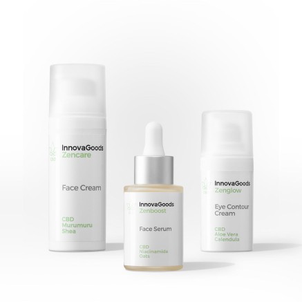 Face Moisturising Pack CBD InnovaGoods 2