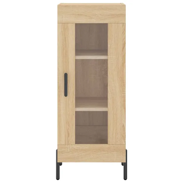 Buffet haut Chêne sonoma 34,5x34x180 cm Bois d'ingénierie